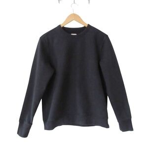 Flint and Tinder Mens Black Crewneck Sweatshirt XS